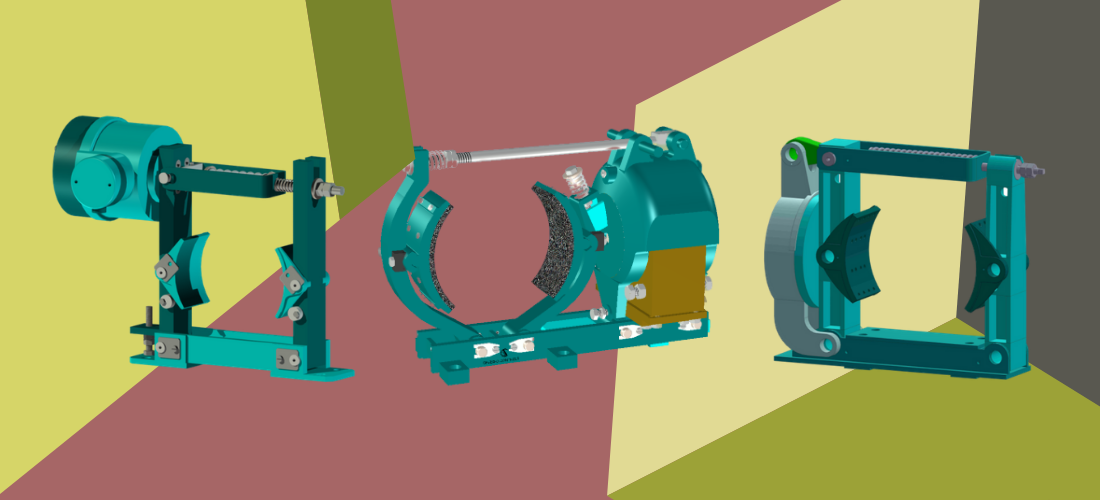 DC Electromagnetic Brakes DBM Series - Adjustment, Drawing & Operation