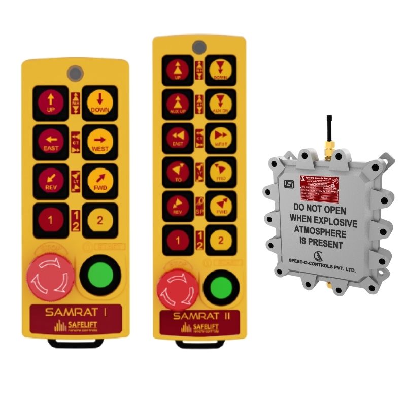 Conbine Flp IIA Samrat Flame Proof Samrat Radio Remote Control System - Gas Group IIA/IIB