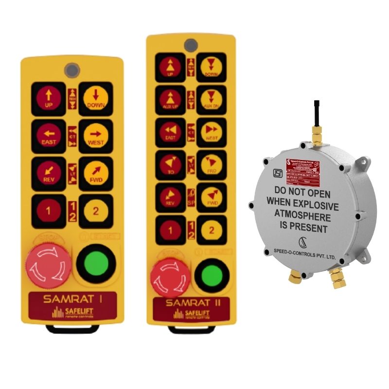 Conbine Flp IIC Samrat Flame Proof Samrat Radio Remote Control System - Gas Group IIC