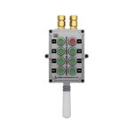 Flame Proof Pendants Push Button Station with 8 Push Button - Zone I & 2, Gas Group 2A/2B
